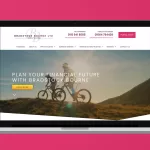 Financial services website