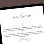 compliant IFA website who we are