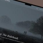 Website home screen