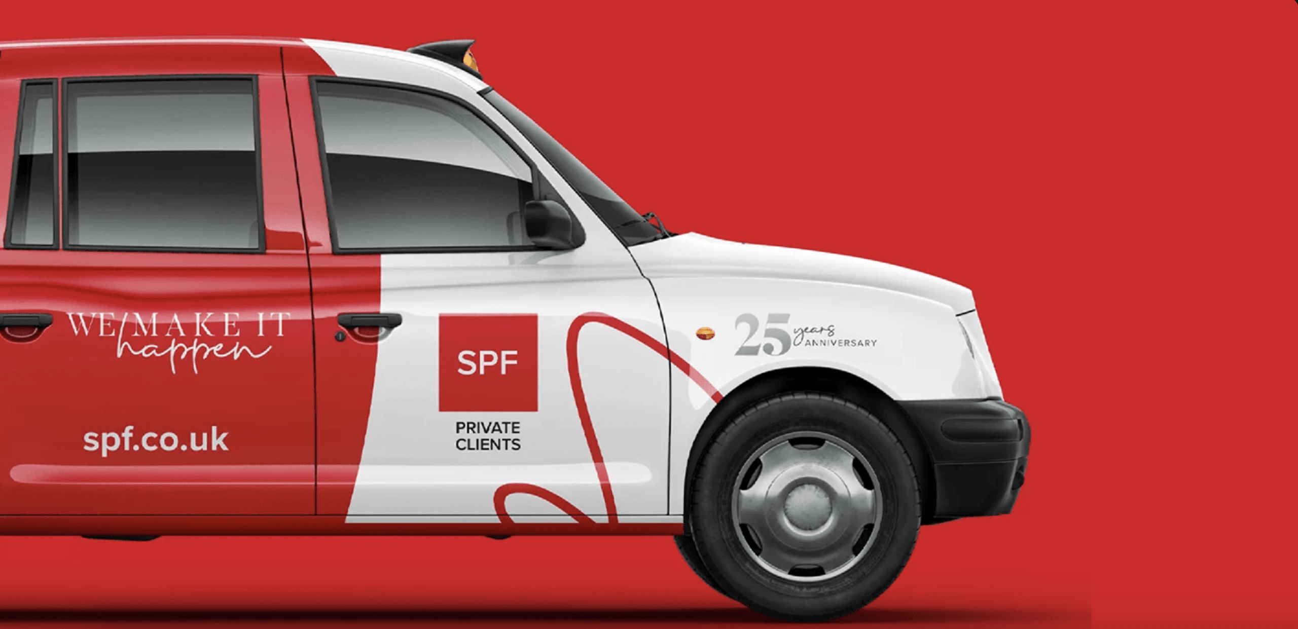 Taxi financial services branding
